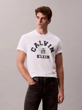 Calvin Klein Jeans Тениска SS 20S LN CALVIN COLLEGE GRAPH