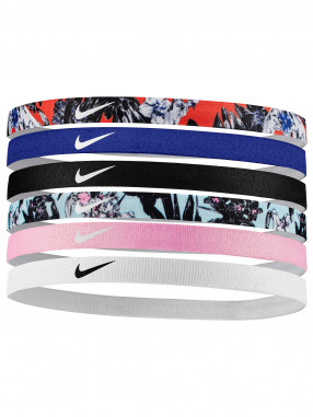 NIKE Αθλητικό Headband PRINTED HEADBANDS 6PK