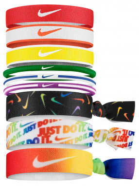 NIKE Σετ Λαστιχάκια Μαλλιών MIXED HAIRBANDS 9 PK