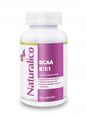 NATURALICO BCAAs Аминокиселини 8:1:1-90 капсули