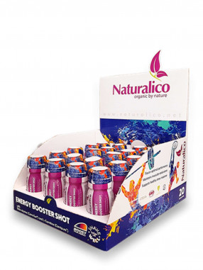 NATURALICO Предтренировъчен енергиен бустер 20 x 60 ml