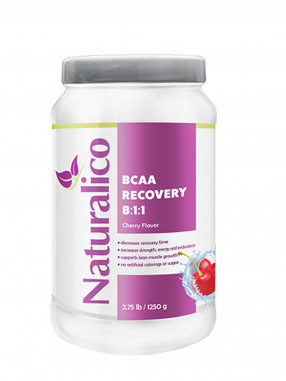 NATURALICO BCAA Recovery 8:1:1 1250 g / 90 дози-ябълка