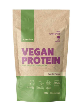 NATURALICO Веган протеин Vegan Protein 400 g - ванилия