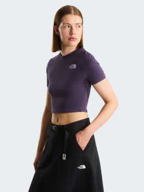 THE NORTH FACE Тениска W ESSENTIAL CROPPED SLIM SHORT SLEEVE TE