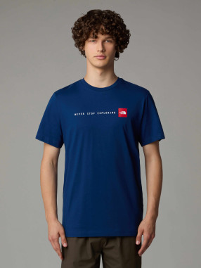 THE NORTH FACE Тениска M SS NEVER STOP EXPLORING TEE