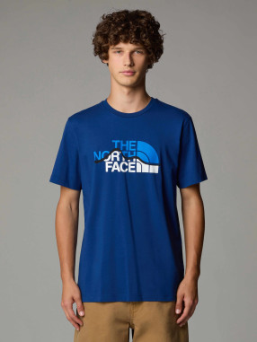 THE NORTH FACE Tricou M Ss Mountain Line