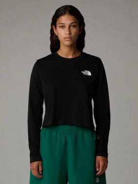 THE NORTH FACE Bluza W L/S Simple Dome Crop