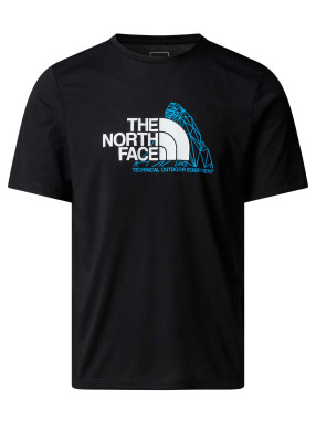 THE NORTH FACE Tricou M Mountain Foundation Ss-graphic