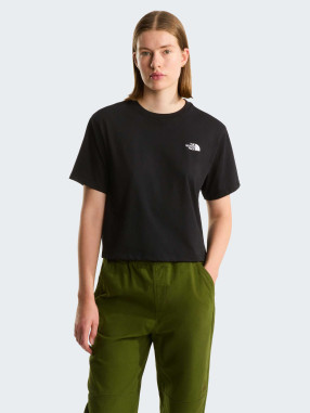 THE NORTH FACE Тениска W EVOLUTION SIMPLE DOME CROP RLX SS TEE