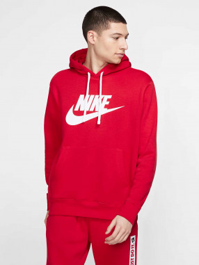 NIKE Μακρυμάνικη Μπλούζα M CLUB HOODIE PO BB