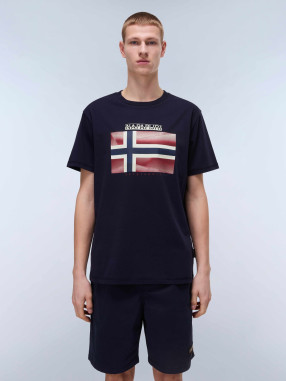 NAPAPIJRI Tricou S-lari Ss