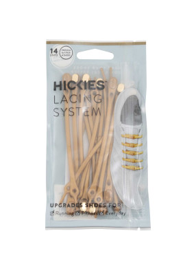 HICKIES Връзки за обувки HICKIES 2 METALLIC GOLD