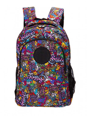 UWEAR Pixie Crew Graffiti Backpack