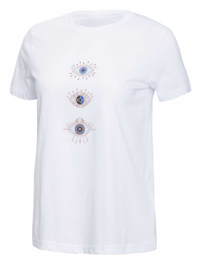 BRILLE Tricou Evil Eye Graphic