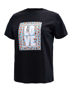 BRILLE Κοντομάνικη Μπλούζα  LEO LOVE