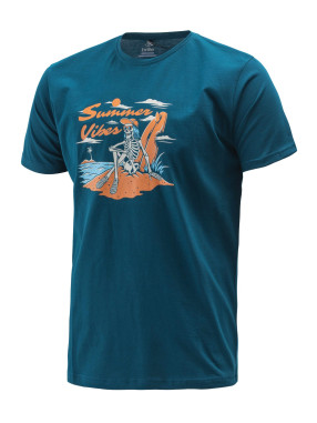 BRILLE Κοντομάνικη Μπλούζα Summer Vibes II