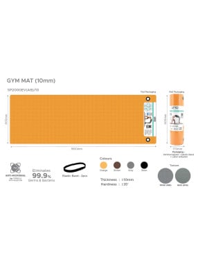 ORION Covoras antibacterian - 180 Х 60 Х 1 cm