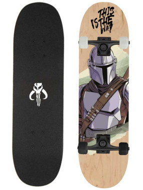 KIDS MOVIE HEROES Σκέιτμπορντ MANDALORIAN