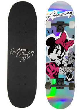 KIDS MOVIE HEROES Skateboard Minnie