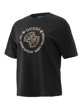 GUESS Тениска CARLA SS BOXY TEE