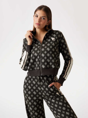 GUESS PEONY TAPED FULLZIP Sweatshirt