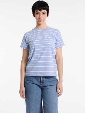 GUESS JEANS Тениска GJ SS CN REG YD STRIPED TEE