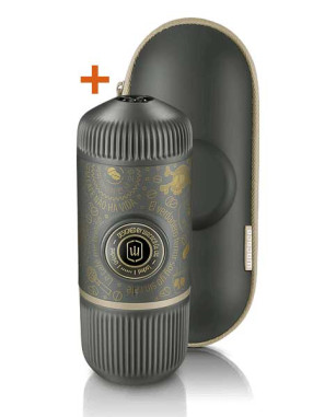 WACACO Coffee machine Nanopresso Classic + case, Souls Grey