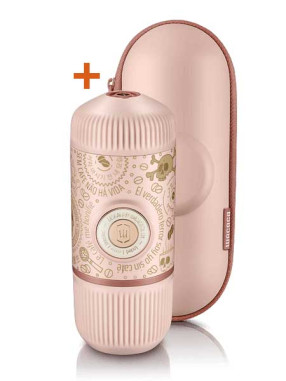 WACACO Coffee machine Nanopresso Classic + case, Souls Pink