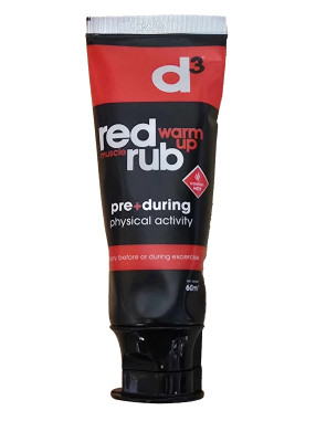 d3tape Загряващ мехлем d3 Red Muscle Warm Up Rub 60ml
