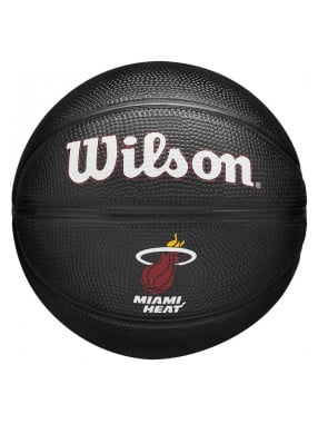 WILSON Μπάλα Μπάσκετ NBA TEAM TRIBUTE MINI MIAMI HEAT