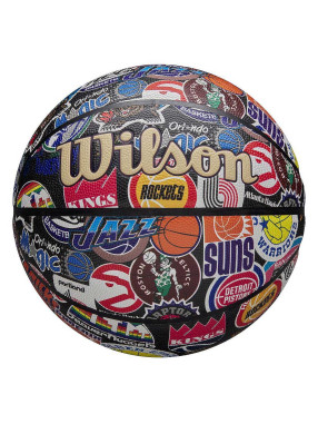 WILSON Баскетболна топка NBA ALL TEAM RETRO