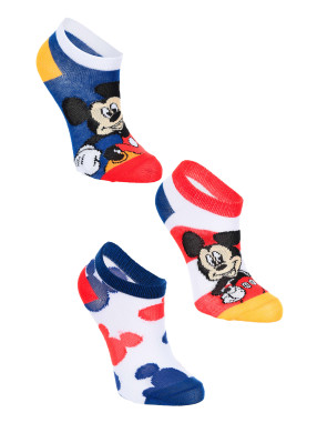 KIDS MOVIE HEROES Sosete - set 3 perechi Mickey