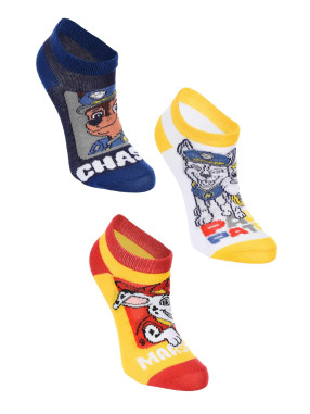 KIDS MOVIE HEROES Sosete - set 3 perechi Pawpatrol