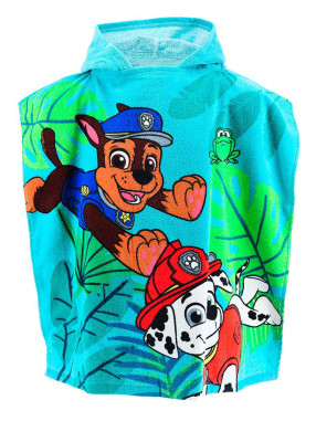 KIDS MOVIE HEROES Dečiji pončo PAWPATROL