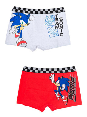 KIDS MOVIE HEROES Lenjerie - set 2 piese Sonic