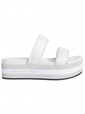 Calvin Klein Jeans Sandale Flatform Twostraps