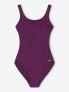 JOSS Цял бански Womens Essentials Textured Swimsuit