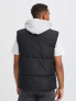 BLEND Елек BHELWIN VEST W. JERSEY HOOD