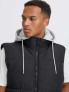 BLEND Елек BHELWIN VEST W. JERSEY HOOD