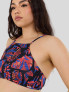 FUNDANGO Бански горнище Hogg High Neck
