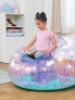 BESTWAY Надуваемо кресло 75115 Glitter Dream - 114х112х66с