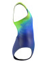 SPEEDO Цял бански GIRLS ENG PRINT POWERBACK 1PC