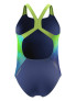 SPEEDO Цял бански GIRLS ENG PRINT POWERBACK 1PC