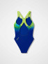 SPEEDO Цял бански GIRLS ENG PRINT POWERBACK 1PC