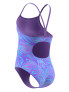 SPEEDO Цял бански GIRLS PRINT THINSTRAP 1PC