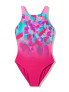 SPEEDO Цял бански GIRLS PRINT PULSEBACK 1PC