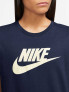 NIKE Tricou W Nsw Club Ss Icn Ftra