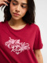 ROXY Тениска OCEANWAVE REGULAR SLUB