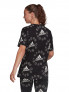 ADIDAS Тениска Essentials Logo Allover Print