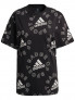 ADIDAS Тениска Essentials Logo Allover Print